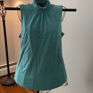 Turquoise top